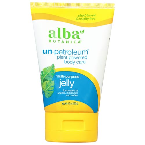 Alba Botanica Multi-Purpose Jelly - Moisturizes Skin with Plant-Based Ingredients - 3.5oz