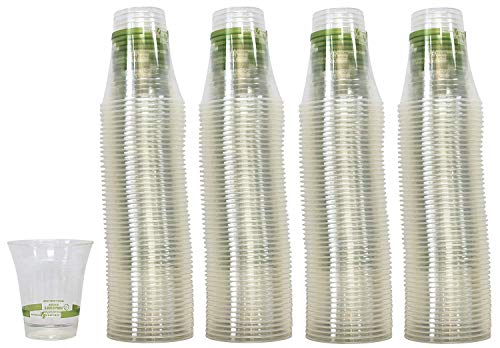 World Centric Compostable Cold Cups - USDA Certified, Plant Material Lining - 12oz, 200 Count