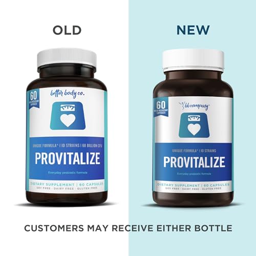 BB Company Provitalize Probiotic - Supports Digestive Health, Joint Relief & Curves - 60 Ct