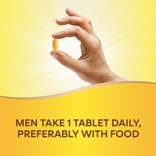 Nature’s Way Alive! Men’s 50+ Multivitamin - Supports Heart, Energy & Immune Health - 130 Tablets