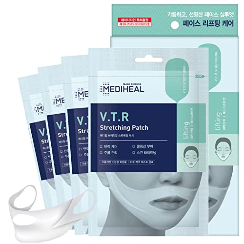 Mediheal V.T.R Stretching Patch - Lifting & Tightening Mask, Anti-Aging, 4pcs