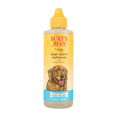 Burt's Bees Dog Shampoo - Tear Stain Remover with Chamomile, Natural Ingredients - 4oz