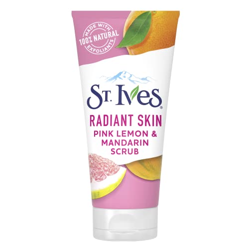 St Ives Body Scrub - Polishes Skin for Radiance, 100% Natural Exfoliants - 150ml