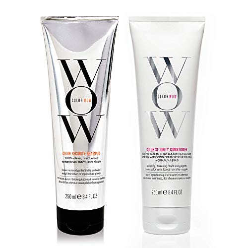 COLOR WOW Shampoo & Conditioner Set - Glossy, Hydrated Hair, Vegan, Cruelty-Free - 10oz Each