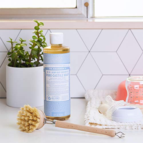 Dr. Bronner’s Baby Shampoo & Body Wash - Organic Oils, No Added Fragrance - 16oz