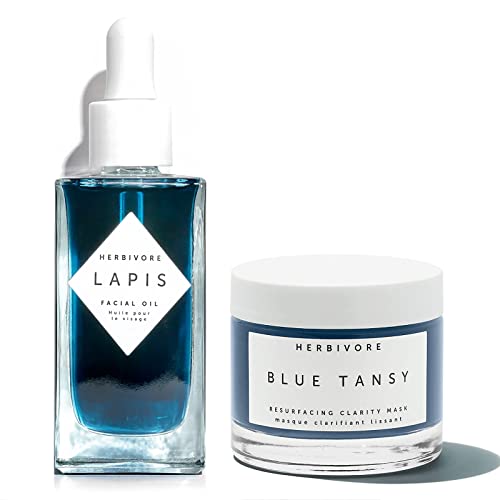 HERBIVORE Botanicals Skin Care Set - Balances Oily Skin, Soothes Redness - 2 Products