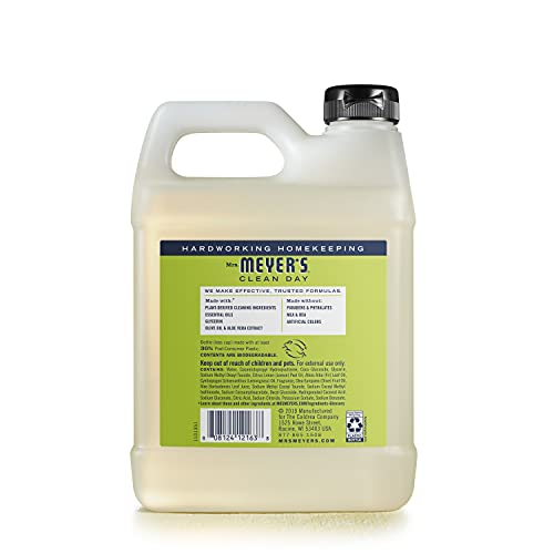 Mrs. Meyer's Hand Soap Refill - Cruelty-Free, Biodegradable, Lemon Verbena Scent - 33oz