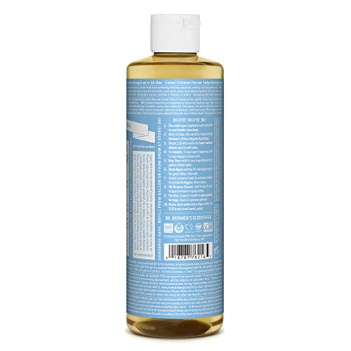 Dr. Bronner’s Baby Shampoo & Body Wash - Organic Oils, No Added Fragrance - 16oz
