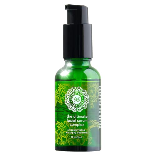 Honeybee Gardens Face Serum - Boosts Collagen, Reduces Inflammation, Vegan, 1 fl oz