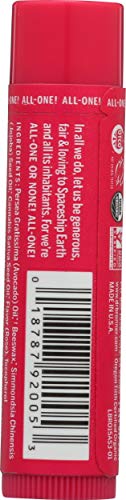 Dr. Bronner's Organic Rose Lip Balm - Nourishing Moisture, Certified Organic - 0.15 oz