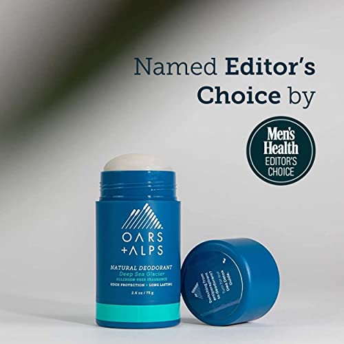 Oars + Alps Deodorant - Effective Odor Control, Dermatologist Tested for Sensitive Skin - 2.6oz