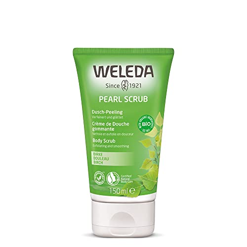 Weleda Birch Body Scrub - Gently Exfoliates, Nourishing Plant Oils, 5 Fl Oz