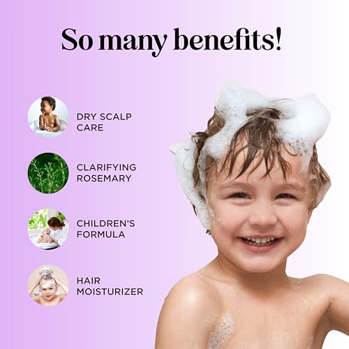 Gentle Kids Shampoo & Body Wash - Deep Cleansing with Tea Tree & Rosemary - 12oz