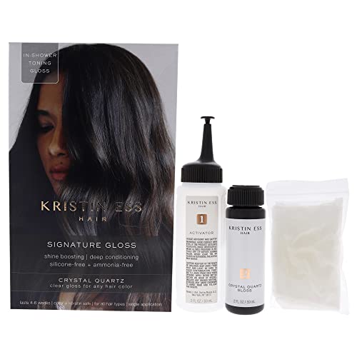 Kristin Ess Hair Gloss - Boosts Shine & Vibrancy, Silicone-Free, Cruelty-Free - 8oz