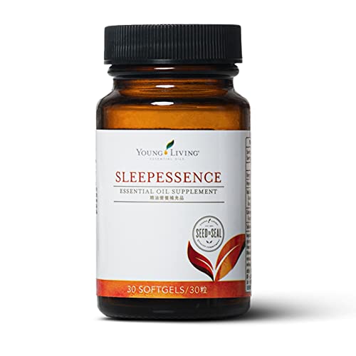 Young Living SleepEssence Supplement - Promotes Restful Sleep, Lavender & Melatonin - 30 Capsules