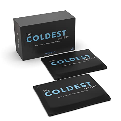 The Coldest Ice Pack - Fast Recovery for Pain Relief, Used by Pro Athletes - 5.5" x 7" (2-Pack)