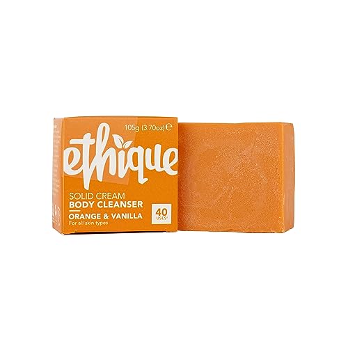 Ethique Body Wash - Hydrating, pH Balanced for Sensitive Skin, Vegan & Plastic-Free - 3.7 oz