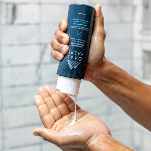 Oars + Alps 3-in-1 Shampoo, Conditioner & Body Wash - Hydrates with Kelp & Algae Extracts - 12oz