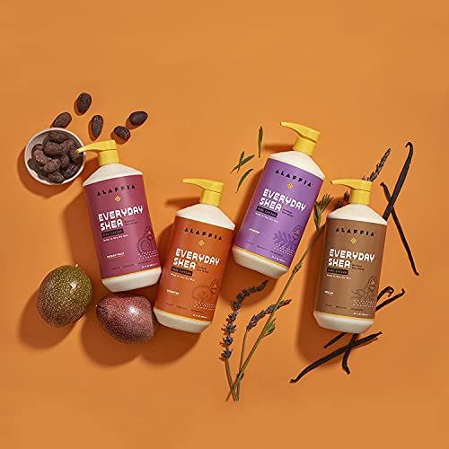 Alaffia EveryDay Shea Body Lotion - Deep Moisture for Dry Skin, Fair Trade Ingredients - 16 Fl Oz