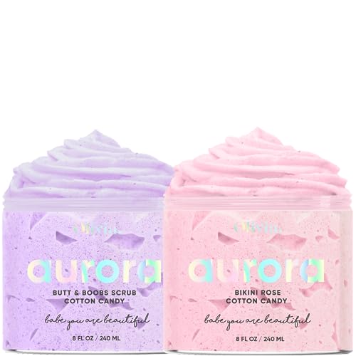 Olivia Body Scrub - Smooths Skin, Reduces Ingrown Hairs, Natural Ingredients - 8oz