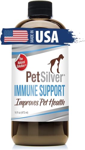 PetSilver Dog Supplement - Immune Support for Respiratory Health, All-Natural, 16oz