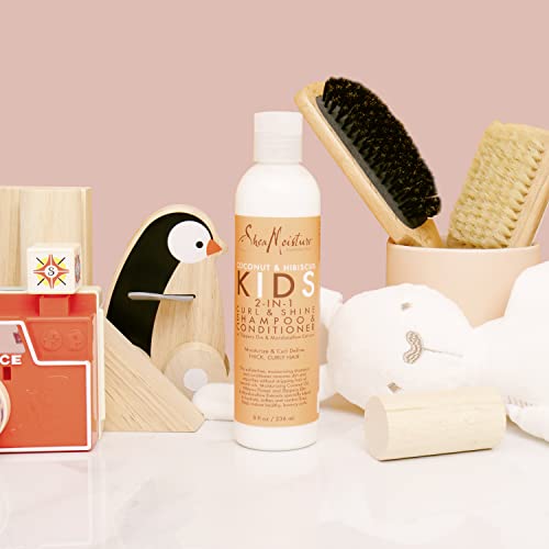 SheaMoisture Kids Shampoo & Body Wash - Moisturizes, Defines Curls, Nourishing - 8oz