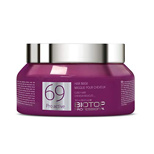 Biotop Professional Hair Mask - Deep Conditioning for Curly/Wavy Hair, No Harmful Chemicals - 11.8oz