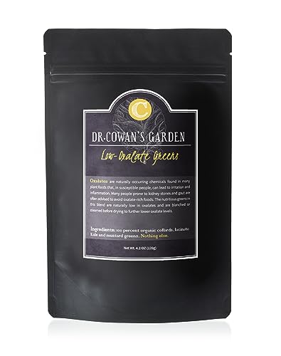 Dr. Cowan's Garden Superfood Powder - Low-Oxalate Greens Blend, Non-GMO, Gluten-Free - 10oz