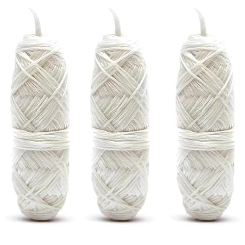 Nudge Pure Silk Dental Floss - Gentle on Gums, PFAS-Free, Biodegradable - 3 x 30m Refills