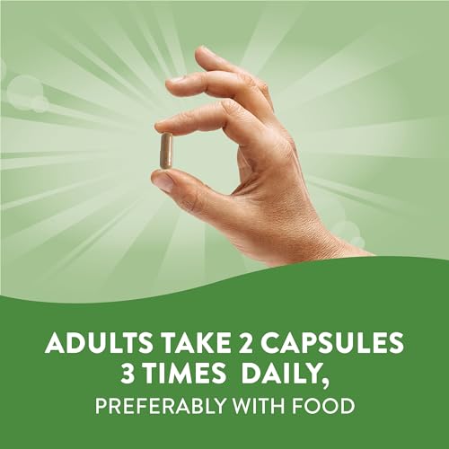 Nature's Way Licorice Root Capsules - Digestive Health Support, Vegan, Gluten-Free - 900mg, 100ct