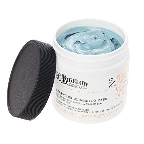 C.O. Bigelow Face Mask - Deep Cleansing with Kaolin & Bentonite Clay, Dermatologist Tested - 4oz