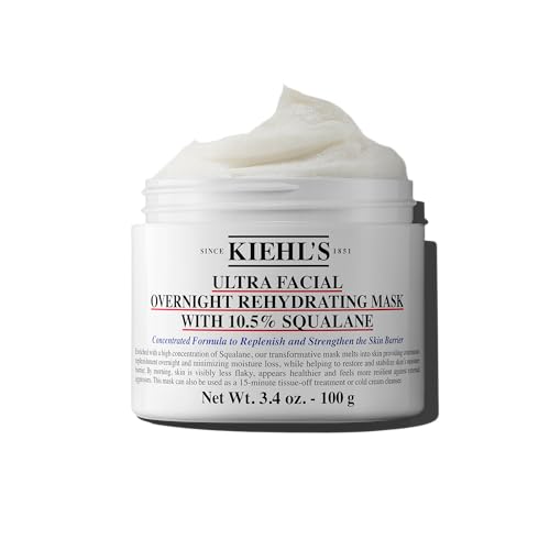 Kiehl's Overnight Hydrating Face Mask - Deeply Moisturizes & Strengthens Barrier - 3.4 fl oz