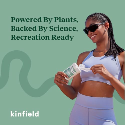Kinfield Clean Slate Micellar Cleansing Cloths - Gentle, Plant-Based, Vegan - 30 Wipes
