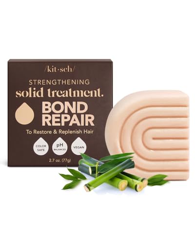 Kitsch Bond Repair Hair Mask - Restores Strength & Moisture, Vegan Ingredients - 2.7oz