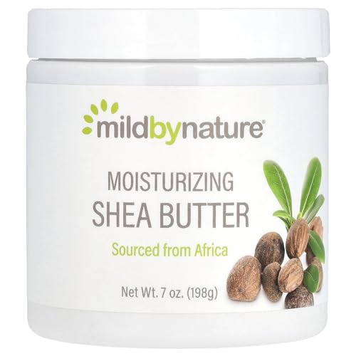 Mild by Nature Moisturizing Shea Butter - Hexane-Free, pH Balanced, All Skin Types - 7 oz