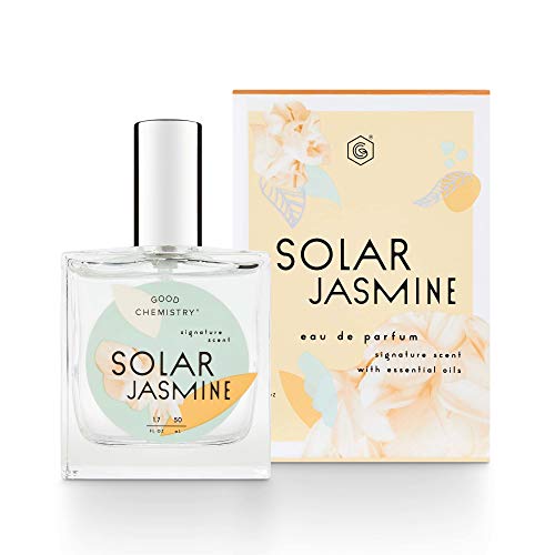Good Chemistry Solar Jasmine Perfume - Vegan, Paraben-Free, Essential Oils - 50ml