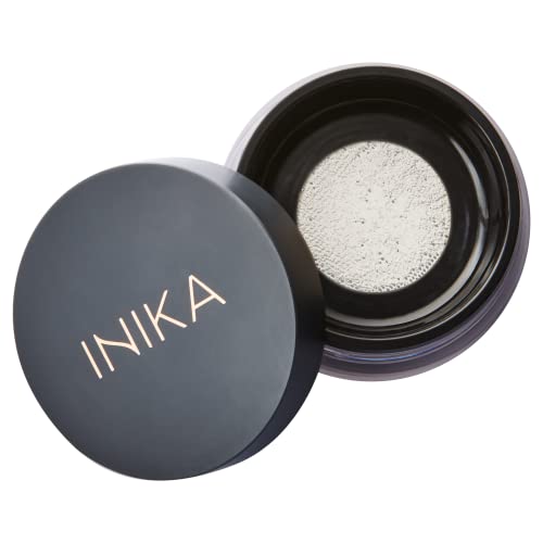 INIKA Mineral Setting Powder - Long-Lasting Matte Finish, Blurs Pores - 20g