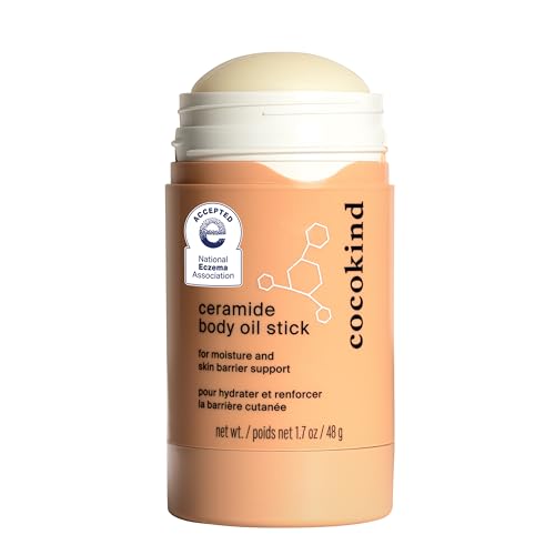 Cocokind Ceramide Body Oil Stick - Moisturizes & Supports Skin Barrier, Fragrance-Free - 1.7 oz