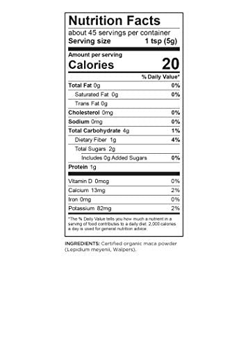 Navitas Organics Maca & Cacao Powder Bundle - Energy Boost, Antioxidants, 23 Servings