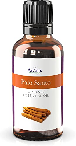 ArOmis Palo Santo Essential Oil - USDA Certified, Pure Therapeutic Grade for Aromatherapy - 30ml