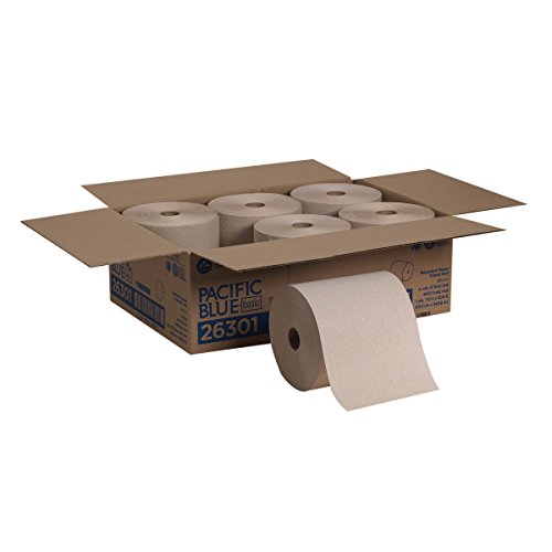 Georgia-Pacific Paper Towel - Dependable Absorbency, 50% Recycled Fiber - 800ft, 6 Rolls
