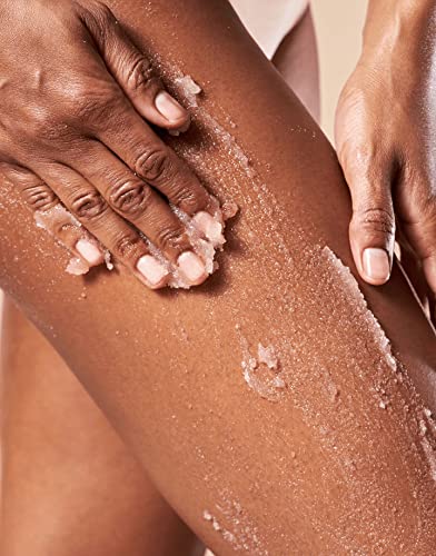 OSEA Body Scrub - Gentle Exfoliation with Pink Himalayan Salt & Lavender, Vegan - 12 oz