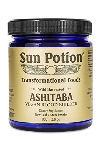 Sun Potion Ashitaba Superfood - Blood Builder, Plant-Based Tonic for Beauty & Longevity - 80g
