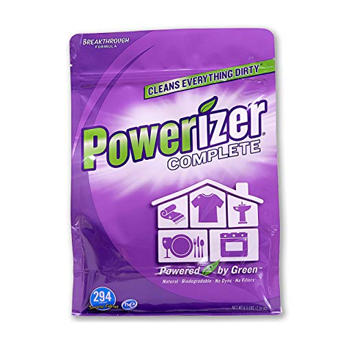 Powerizer All Purpose Cleaner - 10-in-1 Stain Remover & Laundry Soap - 6.5 lb Powder