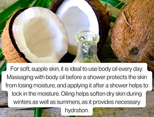 Delicate Daisys Body Oil - Soothing After Sun Relief, Hydrating Aloe Vera - 3.4 fl oz