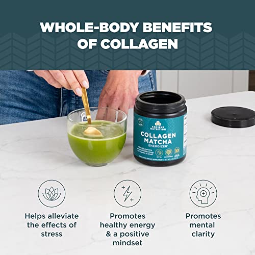 Ancient Nutrition Collagen Protein Powder - Energy Boost, Skin & Gut Health, 20 Servings