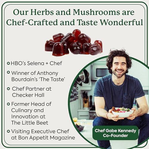 Plant People WonderSleep Mushroom Gummies - Relaxing Herbal Blend, Vegan, 60 Count