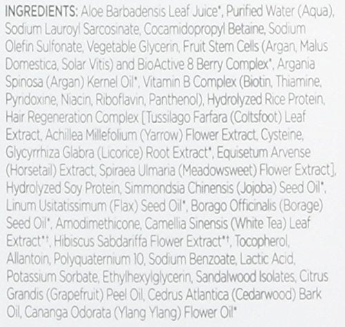 Andalou Naturals Argan Stem Cell Shampoo - Strengthens Thinning Hair, Sulfate-Free - 11.5oz