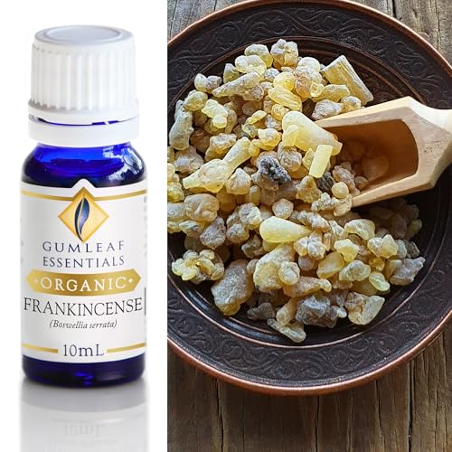 Gumleaf Essentials Organic Frankincense Essential Oil - 100% Pure, Cruelty-Free, 10ml