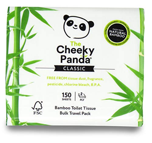 The Cheeky Panda Bamboo Tissues - Plant-Based, Vegan-Friendly, Soft & Strong - 150 Pack